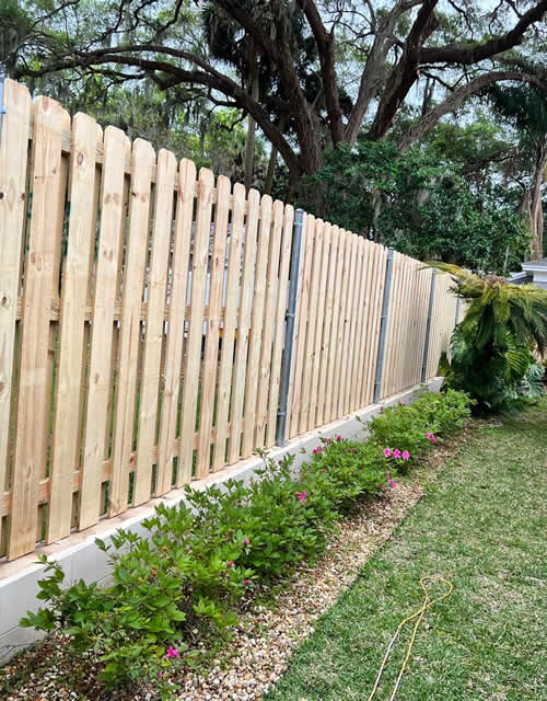 Wood Fence Installation in Central Florida